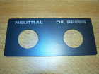 67833-75 Harley Davidson Nos Headlight Bracket Trim Neutral Oil Pressure Fx
