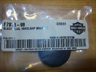 67973-98 Harley Davidson Nos Headlight Bracket Housing Black Hole Plug Sportster