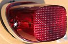 68008-73t Aftermarket Rear Tail Light Red Custom Chopper Harley Shovelhead Panhead