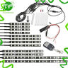 685188 Gardenice Rgb Waterproof Under Glow Lights Strip Neon Kit Remote