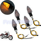 753807577687 Unbranded Motorcycle Motorbike Led Turn Signal Indicators Amber
