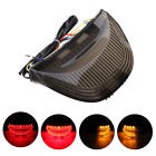 762743013340 Unbranded Smoke Led Tail Light Brake Turn Signals