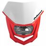 8657400040 Polisport Halo Headlight Cr Red White