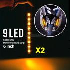 88191349065y1j6x Partsam Motorcycle Universal Strip Turn Signal Indicator Tail Section Amber