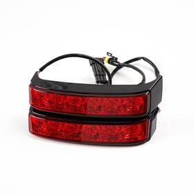 9sparts 670828435744 Saddlebag Saddle Bags Led Run Brake Turn Lamp Light For Harley 2014-2020 Touring
