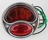 A1001-12vstp Upi Motorcycle Deluxe Tail Light Assy Stop Stainless New Volt