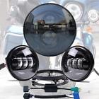 Ab-332008-7186 Unbranded Black 7 Headlight