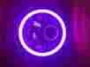 Acc0219 Smmtrade 7 Daymaker Replacement Purple With Halo Hid Led Light Bulb Headlight