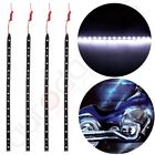 Adp803754-autoday-harley-davidson01s Autodayplus White Strip Motorcycle Flexible Light Lamp For Harley