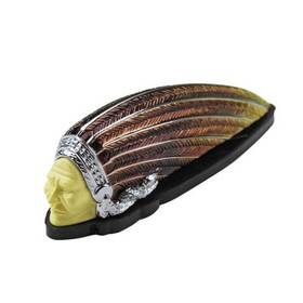 Aeromach Ci-1062 War Bonnet Indian Head Led Fender Light For Scout Fr