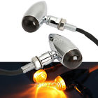 Agr009223 Tsif Motorcycle Custom Turn Signals Bullet Blinker Amber Indicator Lights
