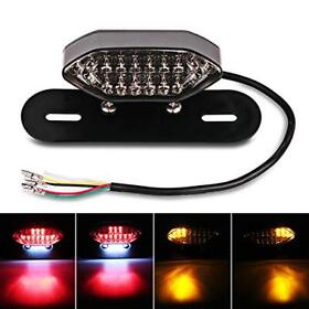 Ankia 12v 16 Led Universal Motorcycle Integrated Brake Tail Running Light