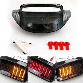 Areyourshop Tl-403-smoke Smoke Led Taillight Turn Signals For Honda Cbr 600 F3 97-98 Ey