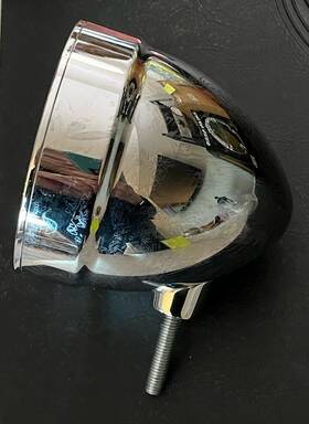 Arlen Ness 08-300 Chrome Headwinds 4 1/2 Inch Spotlight Without Bulb