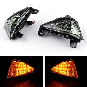 Artudatech Ts-109-smoke Front Led Turn Signals Blinker Indicator For Kawasaki Z750 Z1000 2007-2009 Smoke