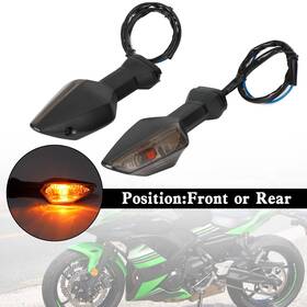 Artudatech Ts-213-smoke Turn Signal Light Indicator Lamp For Kawasaki Ninja Z400 Z650 Z900 Z1000sx Smoke