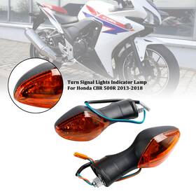 Artudatech Ts-240-amber Turn Signal Lights Indicator Lamp For Honda Cbr500 Cbr650f Ctx700 Msx125 Amber