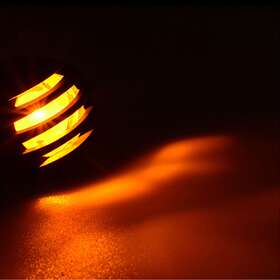 As The Description Shows 028820107993 Motorcycle Turn Signal Fence Blinkers Stable Light Source Bright