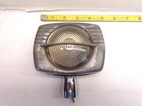 Auto Lamp Chicago Bl49 Vintage Chrome Fog Running Car Truck Motorcycle