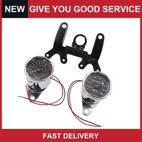 Automall Tech 726215611977 Universal Backlight Motorcycle Tachometer Speedometer Odometer Gauge Pack Of 1