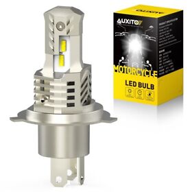 Auxito H4 9003 Hb2 Led Bulb Hi Lo Beam 6000k White Motorcycle Headlight 6000lm