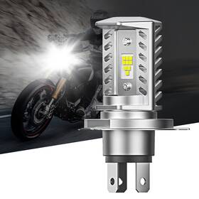 Auxito K-9003-h4 H4 9003 Motorcycle Led Bulb Dual Beam Set Motorbike 6500k White Pack Of 1