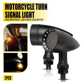 Auxito Mtc-zxd-2501b 2x Motorcycle Led Turn Signal Lights For Harley Davidson Sportster 48 Xl1200 883