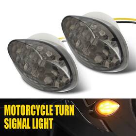 Auxito Mtc-zxd-2502 2x Led Flush Mount Front Turn Signals Light For Honda Cbr 600rr/1000rr 2004-2013
