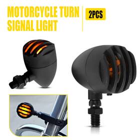 Auxito Mtc-zxd-2504y2 4pcs Motorcycle Turn Signals Indicator Lights For Honda Rebel 250 300 500 1100