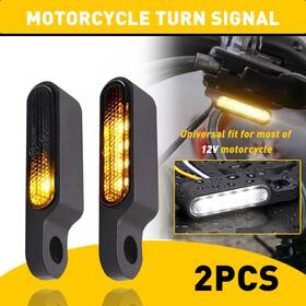 Auxito Mtc-zxd-3031bc Mini Sequential Led Motorcycle Turn Signals Light Blinker Indicator Running Lamp