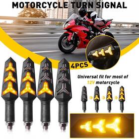 Auxito Mtc-zxd-kc031-2 4 Pack Universal Motorcycle Signals Turn Blinker Lights Amber For Drz400s Suzuki