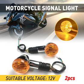 Auxito Mtc-zxd-tz01h-2 For Honda Shadow Vlx Vt750 600 Vt1100 Motorcycle Led Turn Signals Lights Chrome