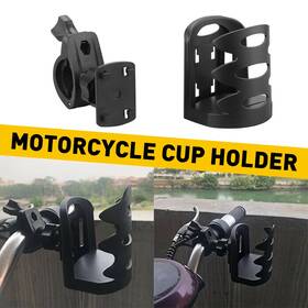 Auxito Wwd-ccc-64818 Adjustable Motorcycle Bottle Drink Cup Holder Mount 17-32mm Accessories Car