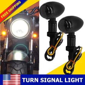 Auxito Xpd-xzd-29982 For Yamaha Suzuki Honda Smoked Motorcycle Turn Signal Indicator Light Blinker 2x
