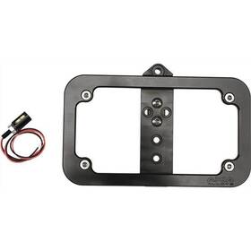 Axia Alloys 814628021237 Bolt-on Lighted Plate Frame Modbolp-bk