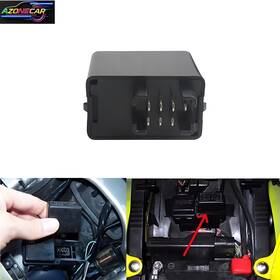 Azonecar Ret-dav-dk006 For Suzuki Drz400s Gsf Gsxr Tl Hayabusa R 7 Pin Flasher Relay Led Signal Blinker