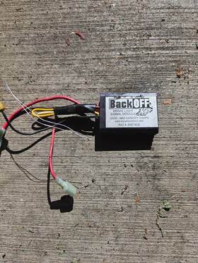 Back Off 4987405 Backoff Brake Light Signal Module Motorcycle Flasher
