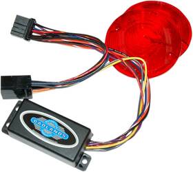 Badlands Products Jfln50k083 Illuminator Module W Red Lens 8 Pin For Harley Road Glide Ultra Cvo 11