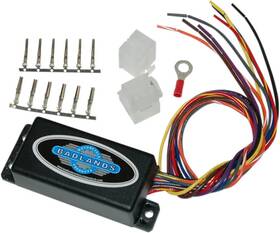 Badlands Products Qjb9w9wf7z Illuminator Module 6 Pin Hardwire Harley Heritage Softail 87