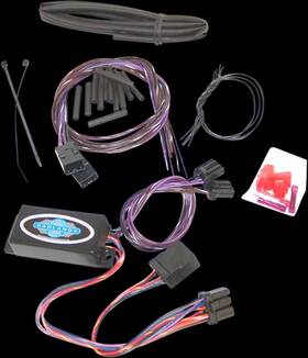 T2kx54r0st Badlands Products Static Sequential Light Module Plug In For Harley Rocker C 07
