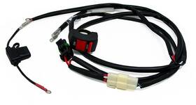 Baja Designs 611049 Universal Motorcycle On/off Switch With Wiring Harness Black/red