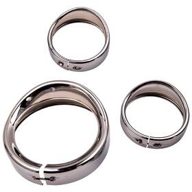 Bfo Dw1acy 7ftft Headlight Trim Ring And 4 1/2ftft Fog Light For Harley Fld 2012-2016
