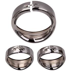 Bfo Tin7jb 7ftft Headlamp Trim Ring And 4 1/2ftft Fog Light For Harley Touring 1983-13