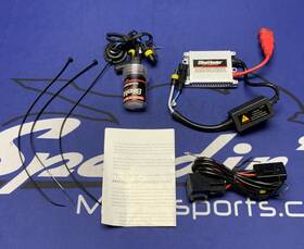 Bikemaster 1156-266406 Bike Master Hid Lighting Kit 6k White H9 1156-266404