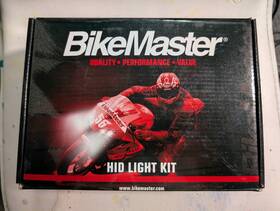 Bikemaster 266411 Bike Master Hid Light Kit 12v With Extra Headlight New In Box