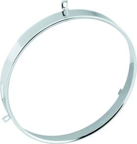 Bikers Choice 492689 Stainless Headlamp Housing Retaining Ring Fits Harley Fl Models
