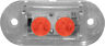 Bl-trledesoa Bluhm Enterprises Trailer Light Oval Euro Led Amber