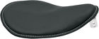 Black Drag Vinyl Spring Stitching Seat White 0806-0074 Profile Solo Small