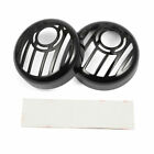 Black Grill Turn Signal Lens Mask Cover Fit For Softail Sportster 1200 1996-22