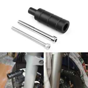 Black M8 M6 Motorcycle Headlight Fog Light Mount Bracket Extender Support Bar E
